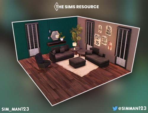 (Req. Nifty Knitting) Hedwyn Living Room - Part 2