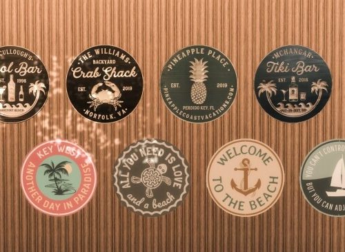 Retail Signs at Ruby’s Home Design