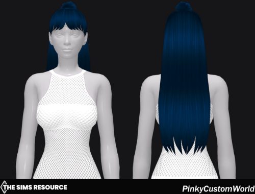 Retexture of Kayla hair by Enriques4