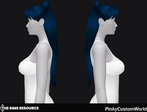 Retexture of Kayla hair by Enriques4