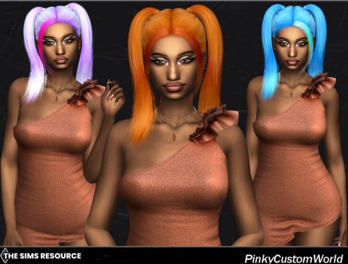 Retexture of Sugar (Style 2) hair by Ade