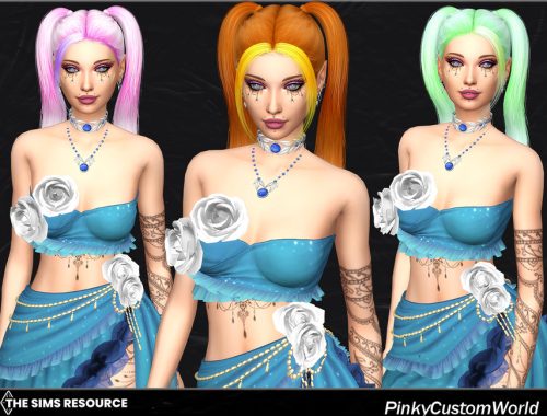 Retexture of Sugar (Style 4) hair by Ade