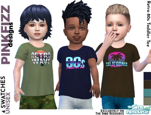 Retro 80s Toddler Tee
