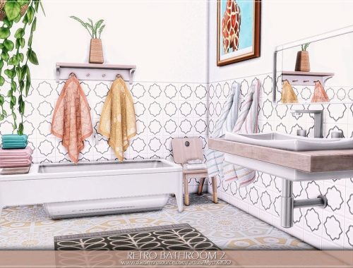 Retro Bathroom 2