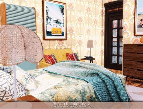 Retro Bedroom 2