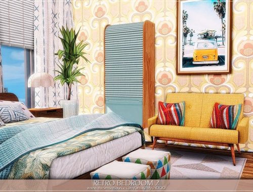 Retro Bedroom 2