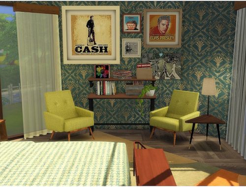 Retro Bedroom