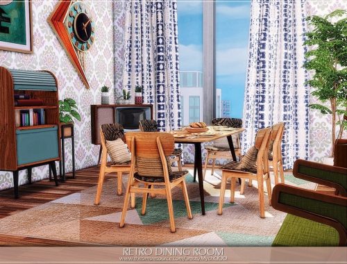 Retro Dining Room