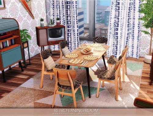 Retro Dining Room