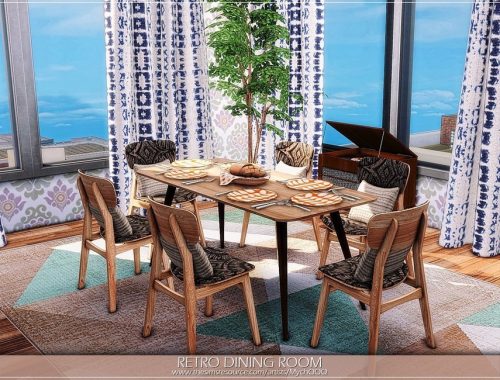 Retro Dining Room