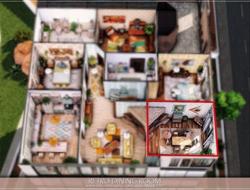Retro Dining Room