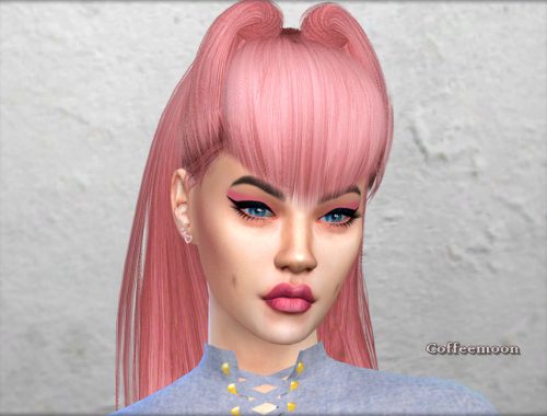 Retro eyeliner by Coffeemoon.