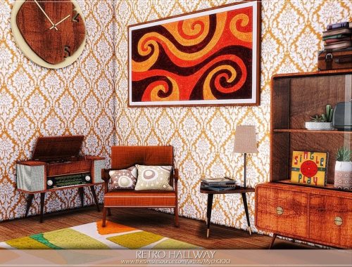 Retro Hallway