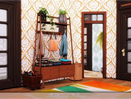 Retro Hallway