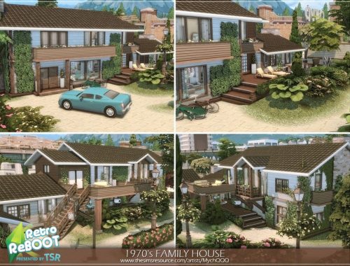 Retro ReBOOT - 1970's Family House
