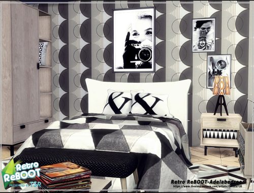 Retro ReBOOT - Adela bedroom