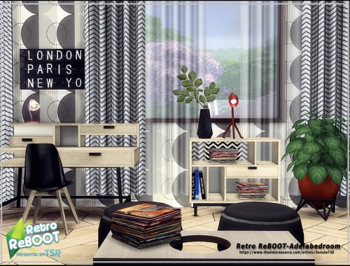 Retro ReBOOT - Adela bedroom