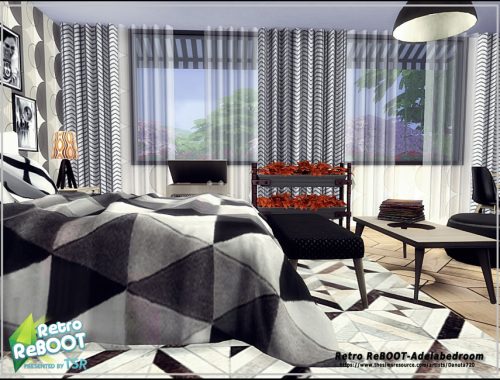 Retro ReBOOT - Adela bedroom