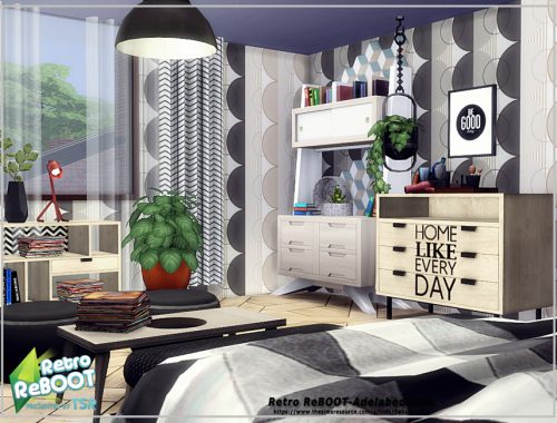 Retro ReBOOT - Adela bedroom