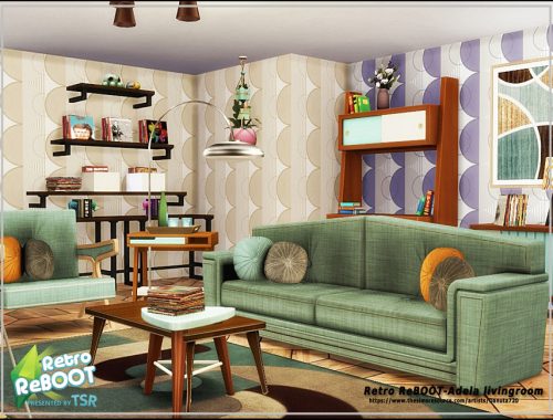 Retro ReBOOT - Adela livingroom