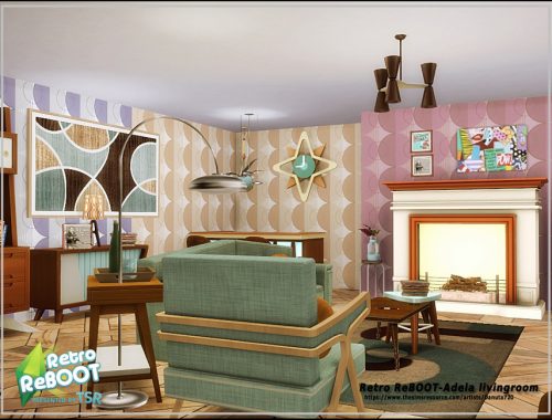 Retro ReBOOT - Adela livingroom