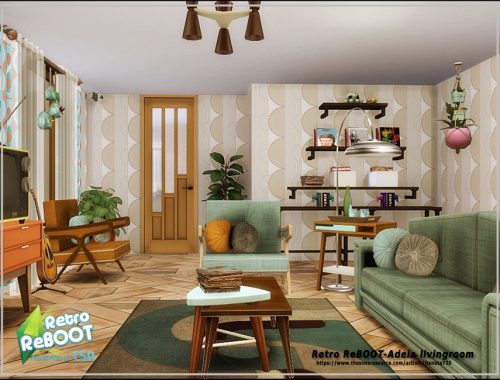 Retro ReBOOT - Adela livingroom