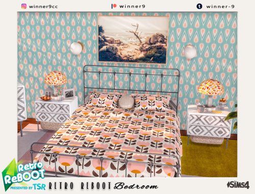 Retro ReBOOT Bedroom
