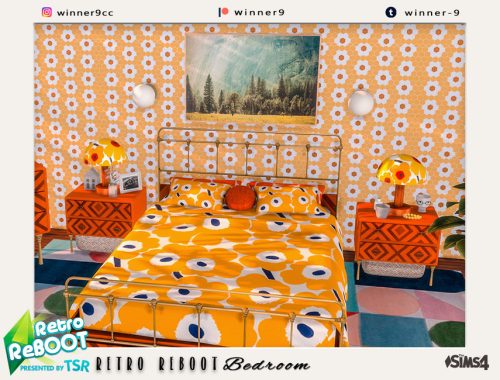 Retro ReBOOT Bedroom