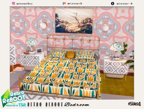 Retro ReBOOT Bedroom