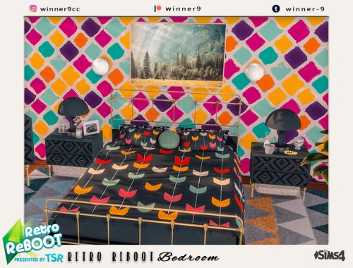 Retro ReBOOT Bedroom