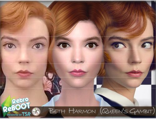 Retro ReBOOT - Beth Harmon (Queen's Gambit)