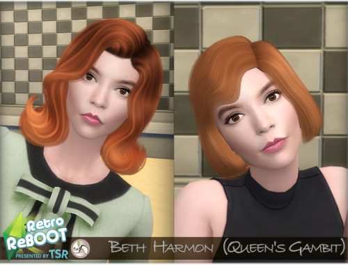 Retro ReBOOT - Beth Harmon (Queen's Gambit)
