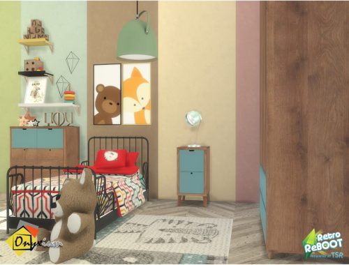 Retro ReBOOT | Clark Toddler Bedroom