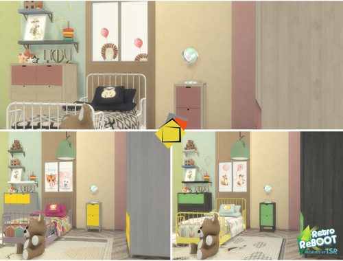 Retro ReBOOT | Clark Toddler Bedroom