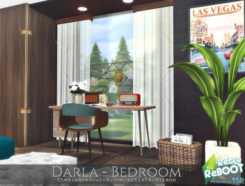 Retro ReBOOT - Darla Bedroom