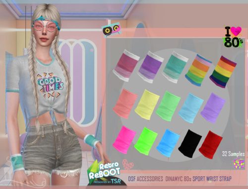 Retro ReBOOT DSF ACCESSORIES  DINAMYC 80s