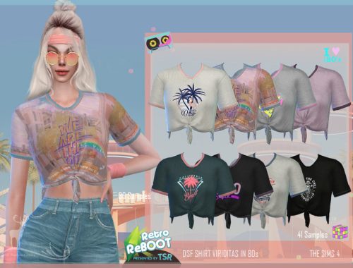 Retro ReBOOT  DSF SET VIRIDITAS IN 80s
