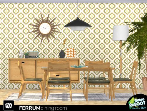 Retro ReBOOT - Ferrum Dining Room
