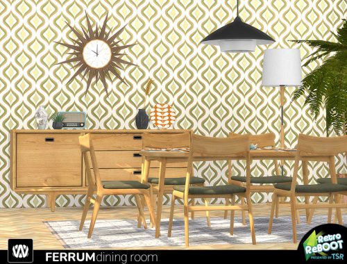 Retro ReBOOT - Ferrum Dining Room