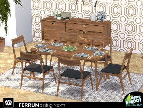 Retro ReBOOT - Ferrum Dining Room