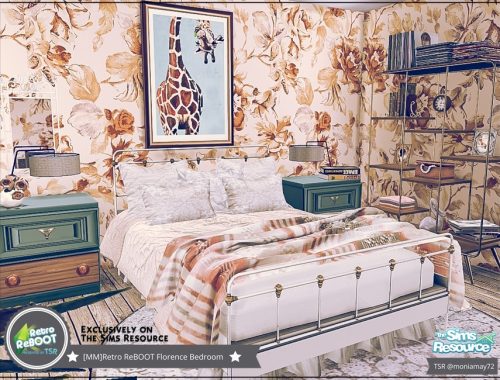 Retro ReBOOT Florence Bedroom