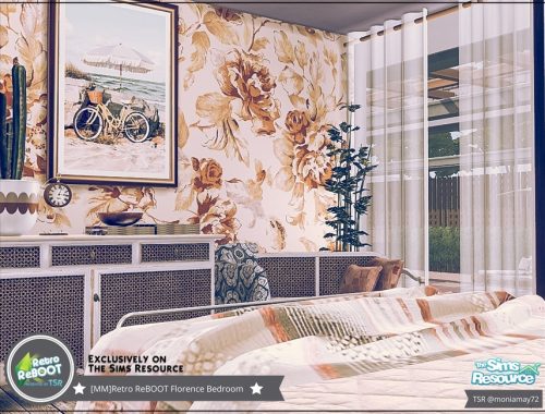 Retro ReBOOT Florence Bedroom