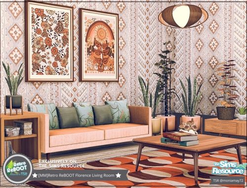 Retro ReBOOT Florence Living Room
