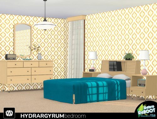 Retro ReBOOT - Hydrargyrum Bedroom