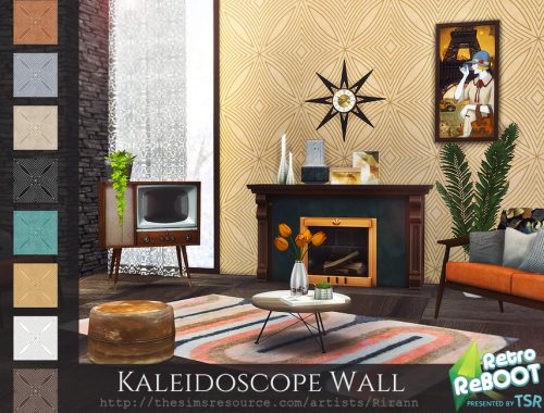 Retro ReBOOT - Kaleidoscope Wall