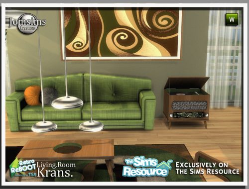 Retro reboot Krans living room