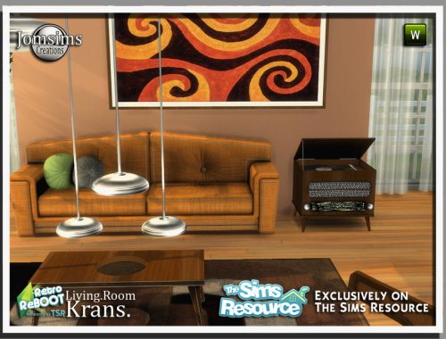 Retro reboot Krans living room