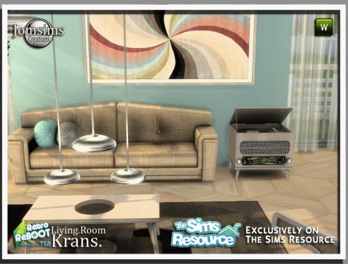 Retro reboot Krans living room
