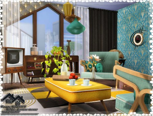 Retro ReBOOT - RITA -Living Room