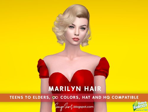 Retro ReBOOT SonyaSims Marilyn Hair (ADULTS)